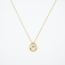 Load image into Gallery viewer, 14K Gold Vermeil Sparkling Dance Necklace