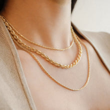 Load image into Gallery viewer, 18K Gold Vermeil Rope Chain Necklace | 5mm | 45 cm