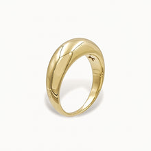 Load image into Gallery viewer, 18K Gold Vermeil Bold Dome Ring
