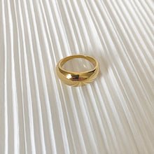 Load image into Gallery viewer, 18K Gold Vermeil Bold Dome Ring