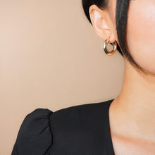 Load image into Gallery viewer, 18K Gold Vermeil Chunky Hoop Earrings