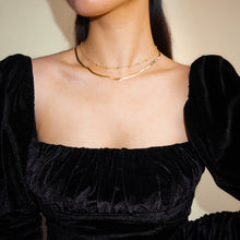Load image into Gallery viewer, 18k Gold Vermeil Fine Beaded Chain Necklace