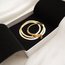 Load image into Gallery viewer, 18k Gold Vermeil Flat Snake Chain Necklace