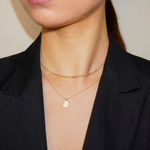 Load image into Gallery viewer, 18k Gold Vermeil Paperclip Link Chain Necklace