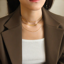 Load image into Gallery viewer, 18k Gold Vermeil Paperclip Link Chain Necklace
