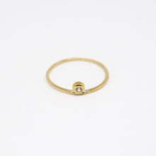Load image into Gallery viewer, 18k Gold Vermeil Tiny Dainty Stacking Ring
