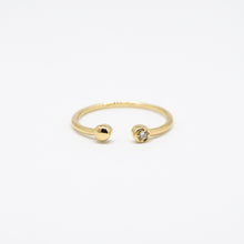 Load image into Gallery viewer, 18k Gold Vermeil Open Double Bubble Ring