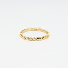 Load image into Gallery viewer, 14k Gold Vermeil Delicate Ball Ring
