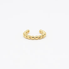 Load image into Gallery viewer, 18k Gold Vermeil Beaded Ear Cuff
