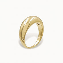Load image into Gallery viewer, 18K Gold Vermeil Bold Dome Ring
