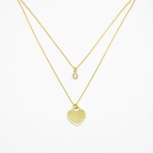 Load image into Gallery viewer, 18k Gold Vermeil Double Layered Necklace
